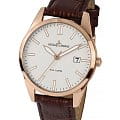 Jacques Lemans Jacques Lemans Classic 1-2002P мужские часы белый циферблат на запястье