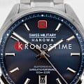 Swiss Military Hanowa Swiss Military Hanowa Majestic Pioneer SMWGL0006202 мужские часы синий циферблат на запястье