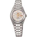 Orient Orient NQ1X001W (FNQ1X001W)  FNQ1X001W механические женские часы  белый циферблат, браслет  — вид спереди
