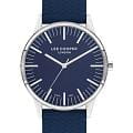 Lee Cooper Lee Cooper LC07715.399  LC07715.399 кварцевые мужские часы  синий циферблат, браслет каучук — вид спереди