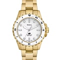 Fossil Fossil Blue Dive ES5350  ES5350 кварцевые женские часы  белый циферблат, браслет нержавеющая сталь с ip-покрытием — вид спереди