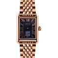Epos Epos Ladies 8002.702.24.26.34  8002.702.24.26.34 кварцевые женские часы  синий циферблат, браслет нержавеющая сталь с pvd-покрытием — вид спереди